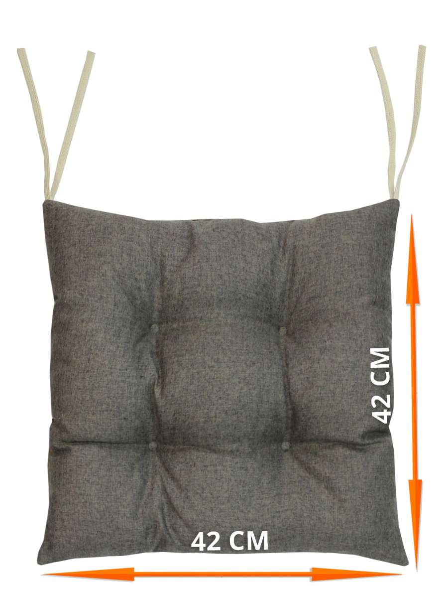 Подушка для сидения MELANGE.  42x42. Каталог Матекс