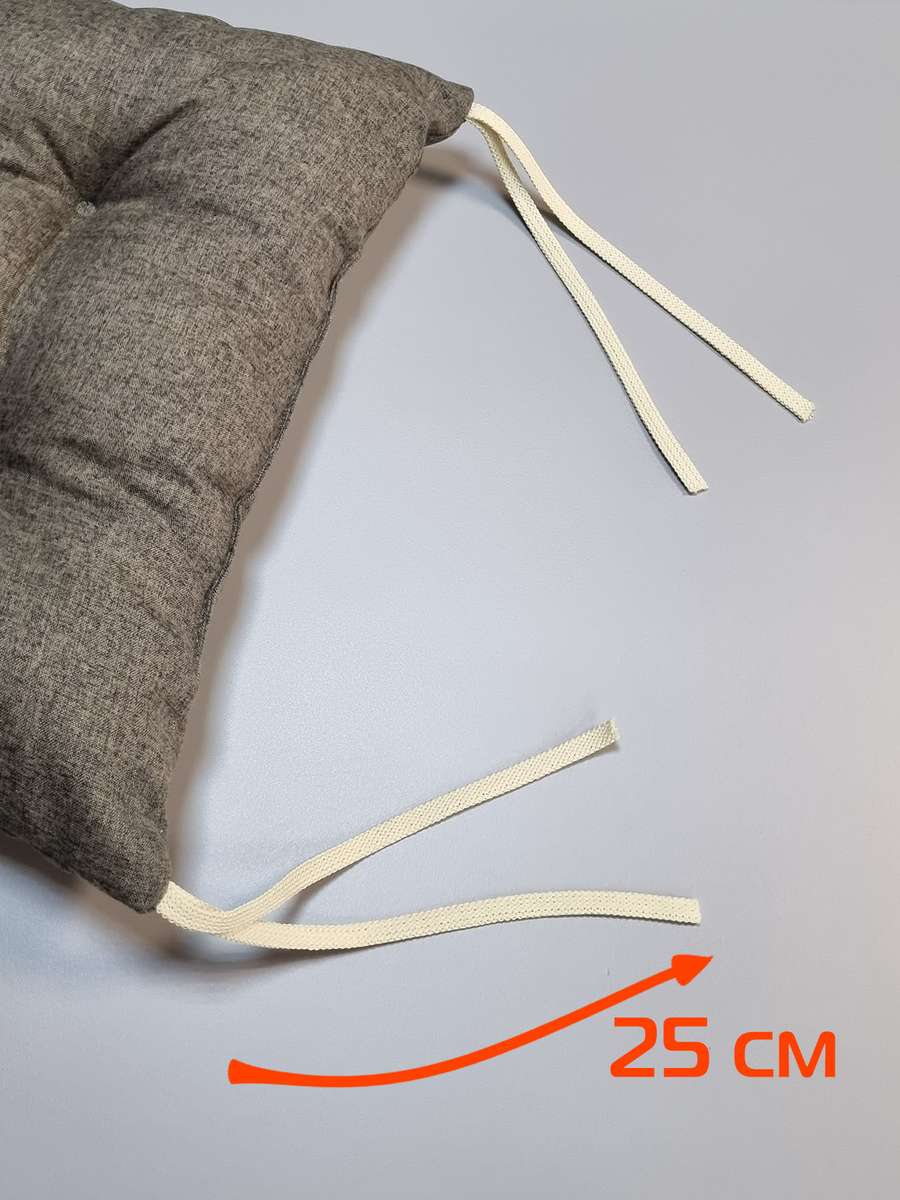 Подушка для сидения MELANGE.  42x42. Каталог Матекс