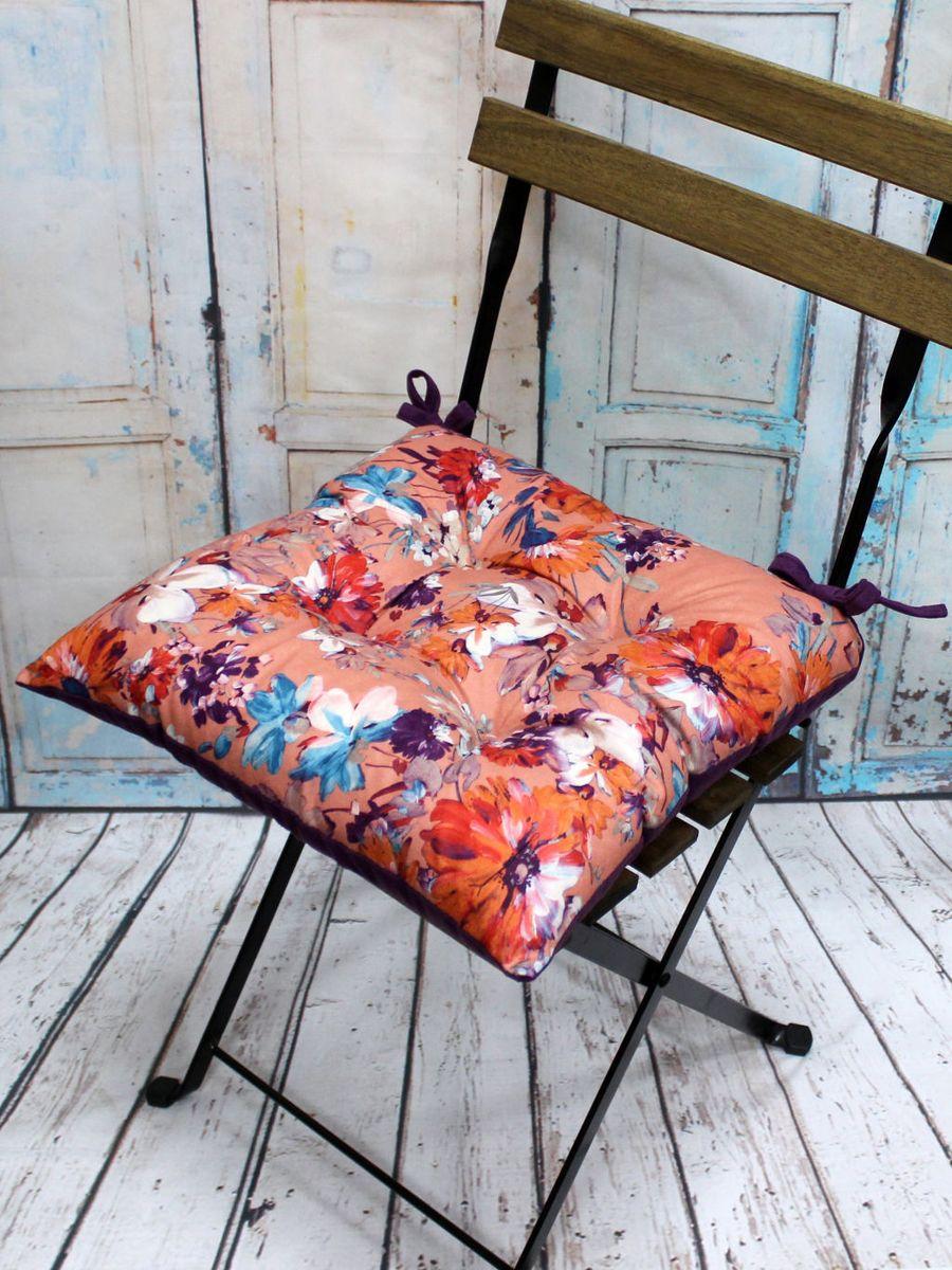 Подушка для сидения MIX. ГВОЗДИКИ 42x42. Каталог Матекс