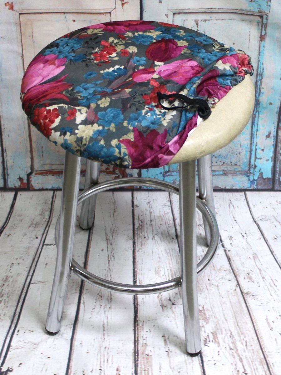 Чехол на табурет CONCEPT. ТЮЛЬПАНЫ 33x33. Каталог Матекс