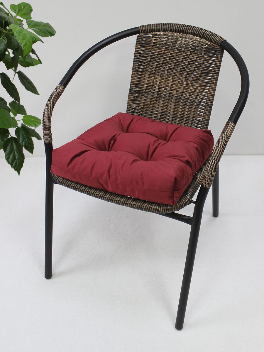 Подушка для сидения VELOURS.  40x40. Каталог Матекс