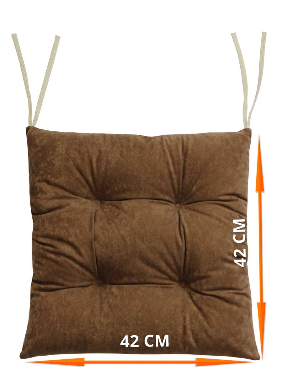 Подушка для сиденья VELOURS. 42x42. Каталог Матекс Подушка для сиденья VELOURS. 42x42. Каталог Матекс