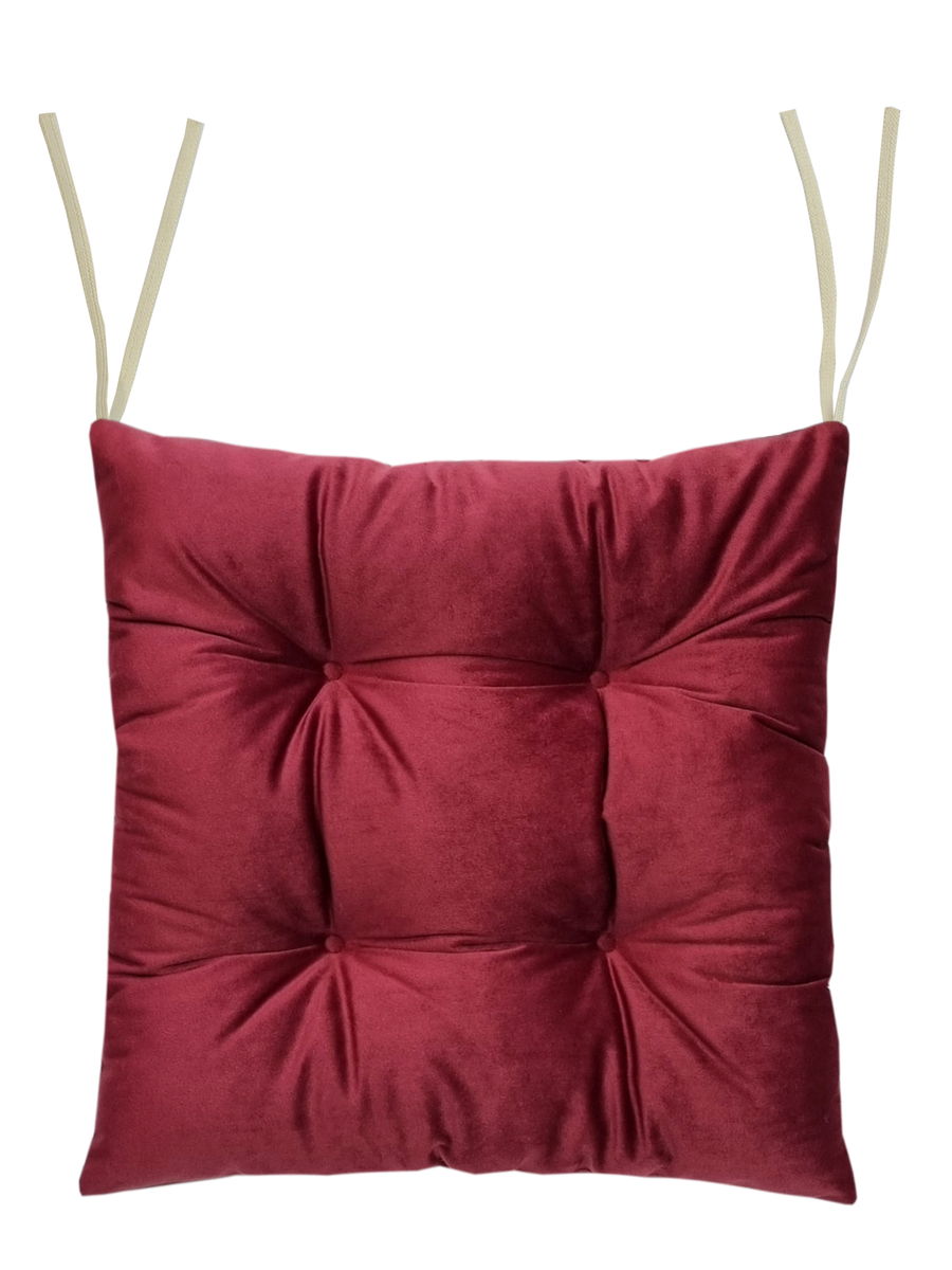 Подушка для сидения VELOURS.  42x42. Каталог Матекс