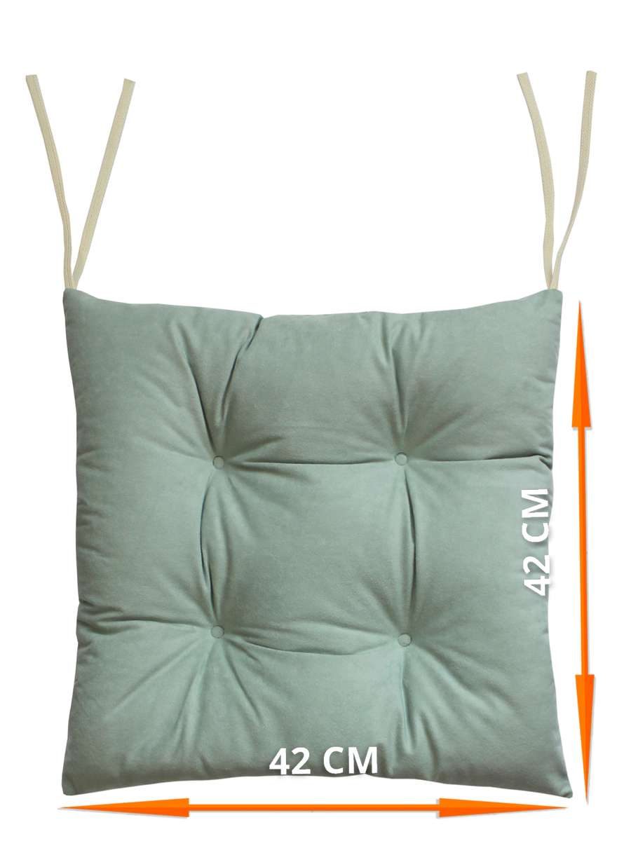 Подушка для сиденья VELOURS. 42x42. Каталог Матекс Подушка для сиденья VELOURS. 42x42. Каталог Матекс