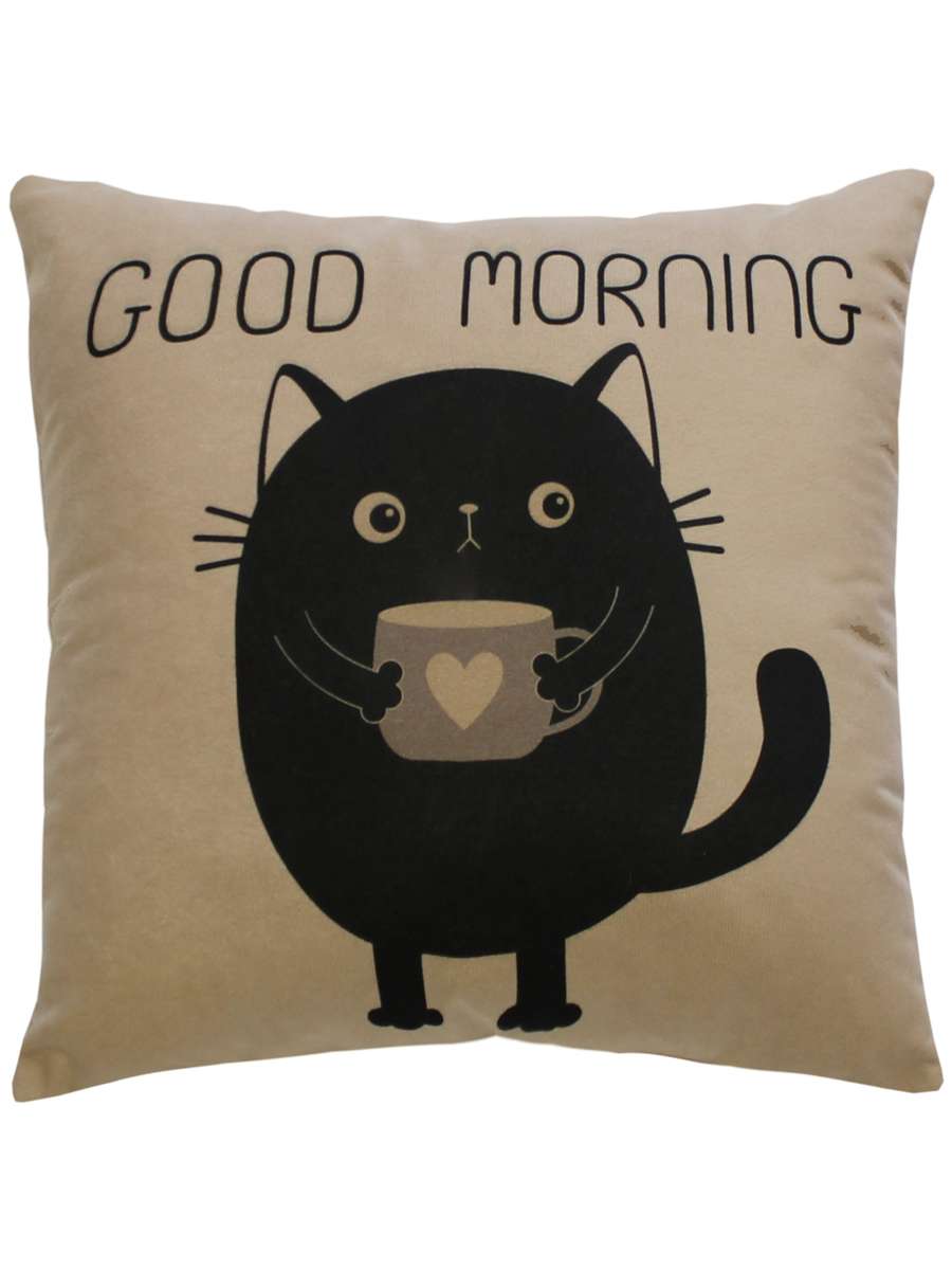 Подушка декоративная MEOW 35x35 Для дома и офиса