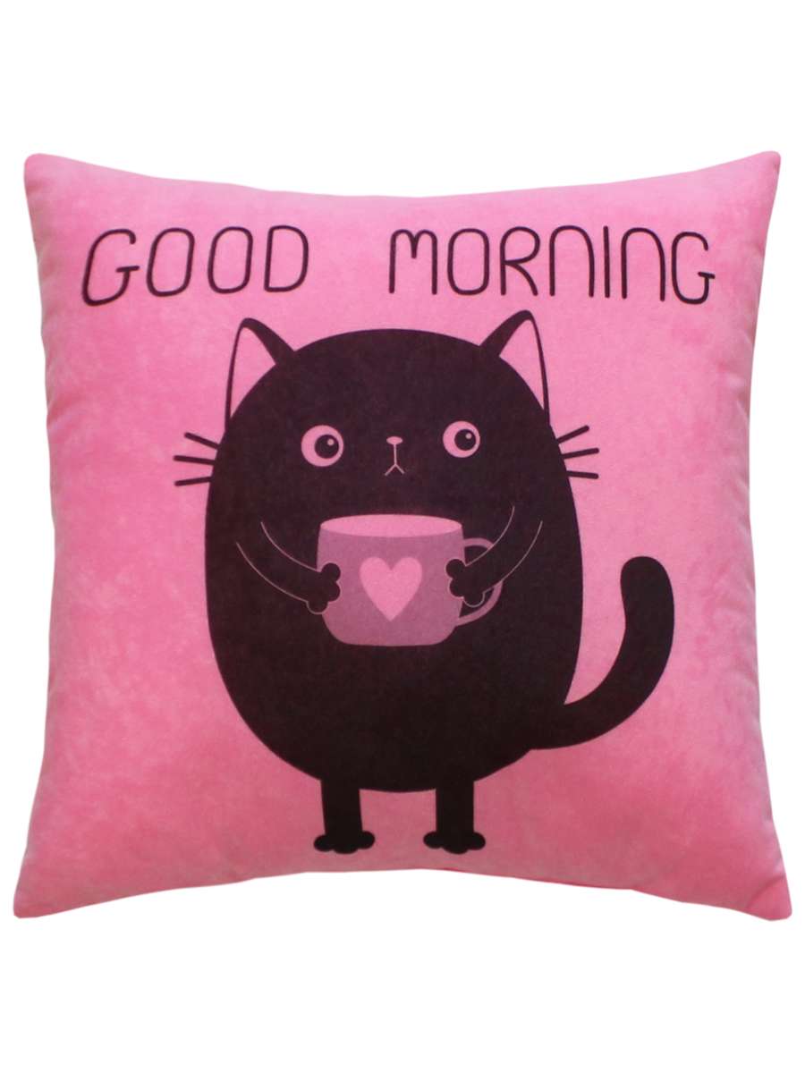 Подушка декоративная MEOW 35x35 Для дома и офиса