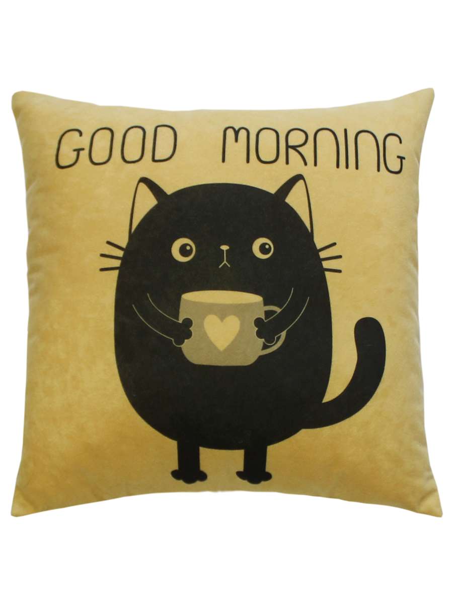 Подушка декоративная MEOW 35x35 Для дома и офиса
