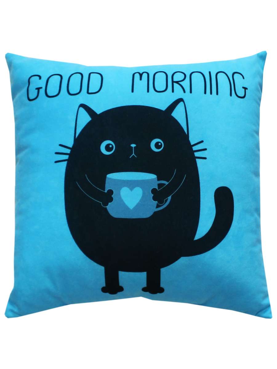 Подушка декоративная MEOW 35x35 Для дома и офиса