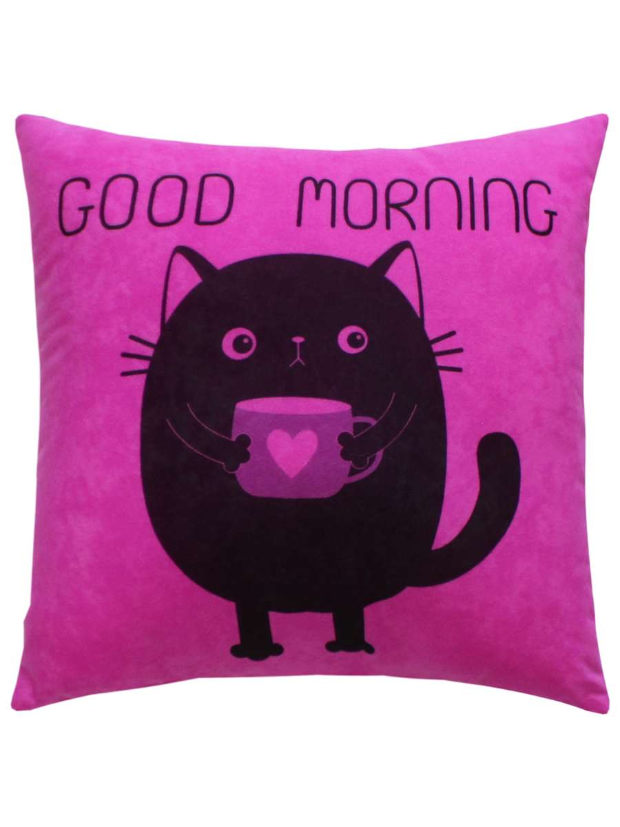 Подушка декоративная MEOW 35x35 Для дома и офиса