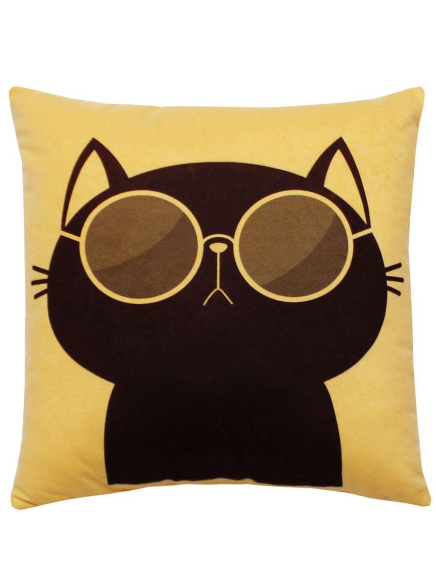 Подушка декоративная MEOW 35x35 Для дома и офиса
