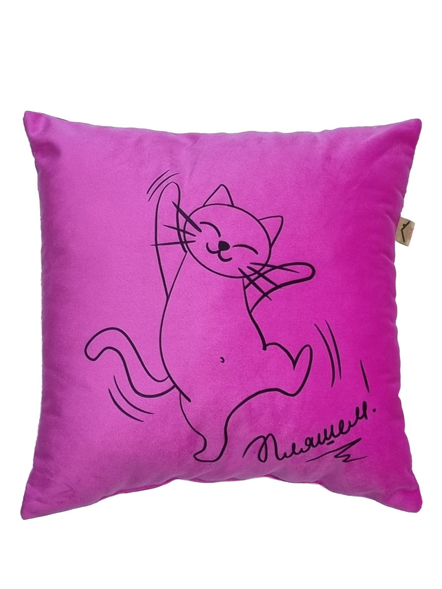 Подушка декоративная MEOW 35x35 Для дома и офиса