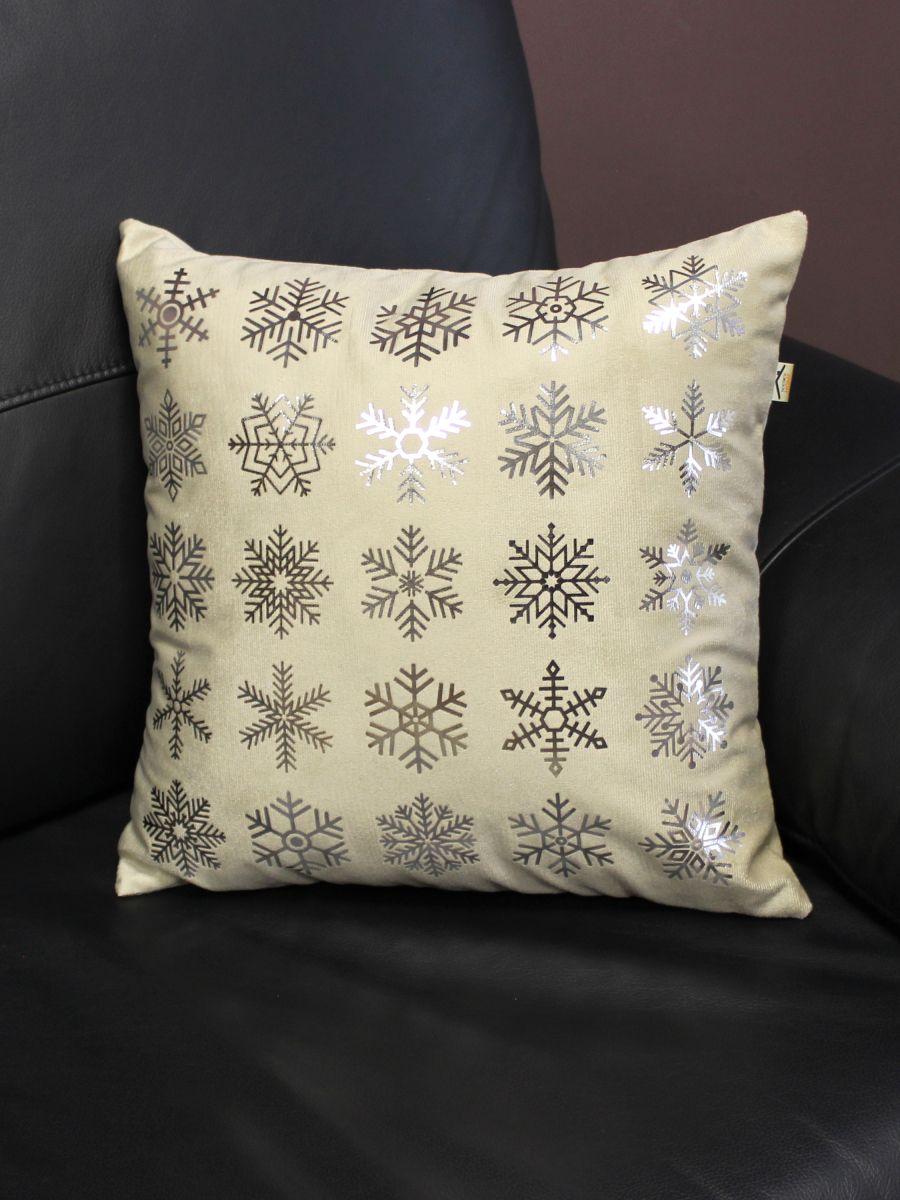 Наволочка декоративная XMAS. SNOWFLAKES 40x40. Каталог Матекс Наволочка декоративная XMAS. SNOWFLAKES 40x40. Каталог Матекс