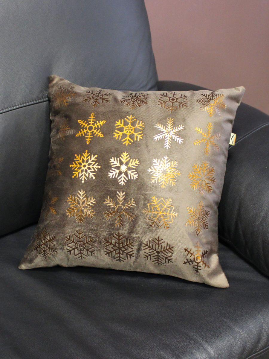 Наволочка декоративная XMAS. SNOWFLAKES 40x40. Каталог Матекс Наволочка декоративная XMAS. SNOWFLAKES 40x40. Каталог Матекс