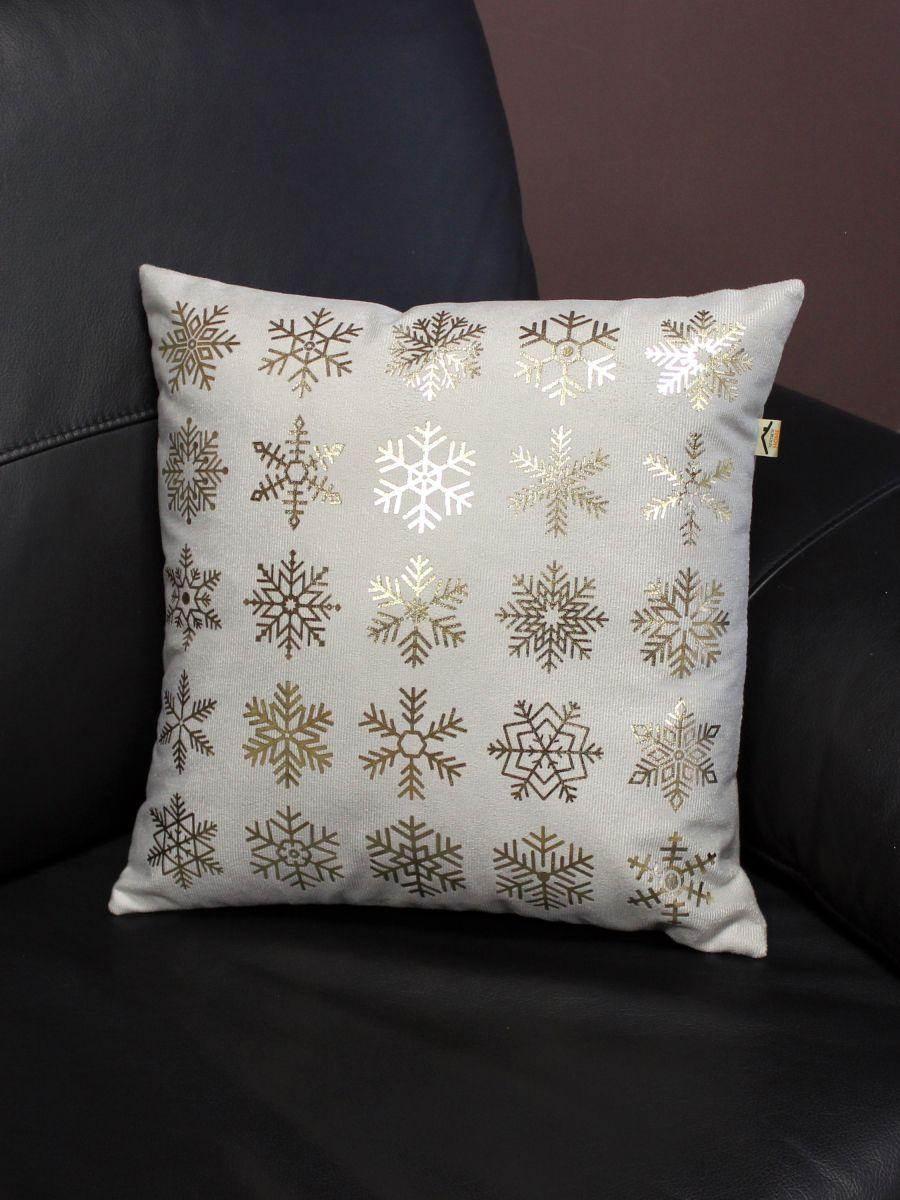 Наволочка декоративная XMAS. SNOWFLAKES 40x40. Каталог Матекс Наволочка декоративная XMAS. SNOWFLAKES 40x40. Каталог Матекс