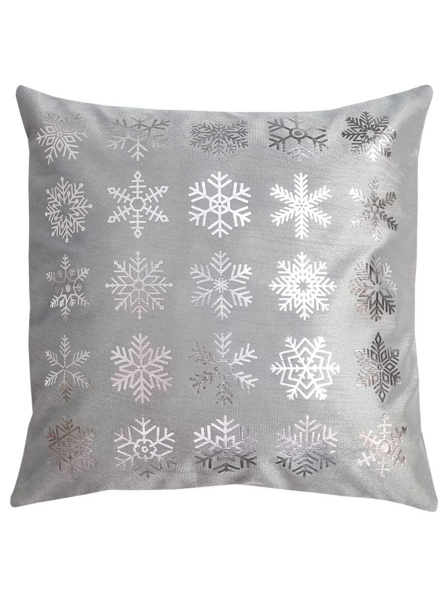 Наволочка декоративная XMAS. SNOWFLAKES 40x40. Каталог Матекс Наволочка декоративная XMAS. SNOWFLAKES 40x40. Каталог Матекс