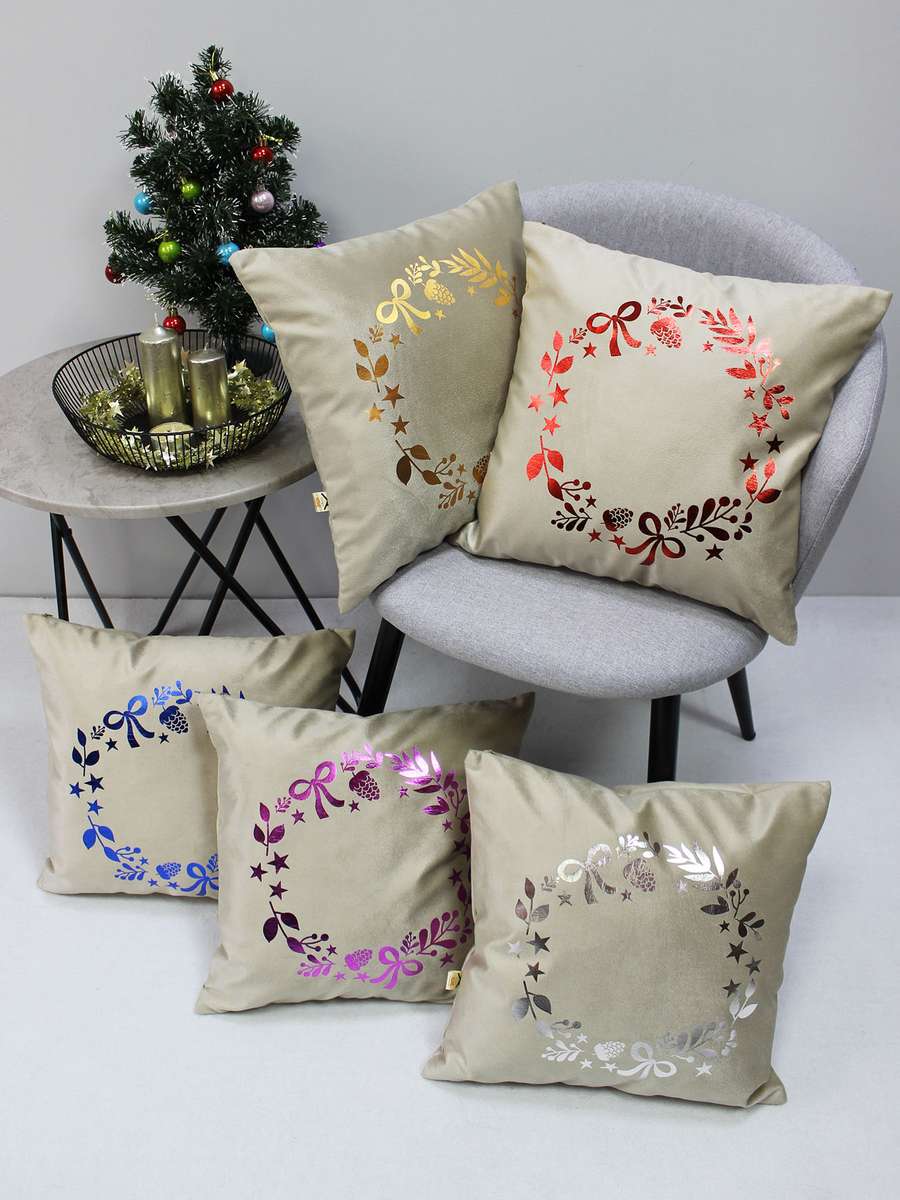 Наволочка декоративная XMAS. GARLAND WITH WORDS 40x40. Каталог Матекс Наволочка декоративная XMAS. GARLAND WITH WORDS 40x40. Каталог Матекс