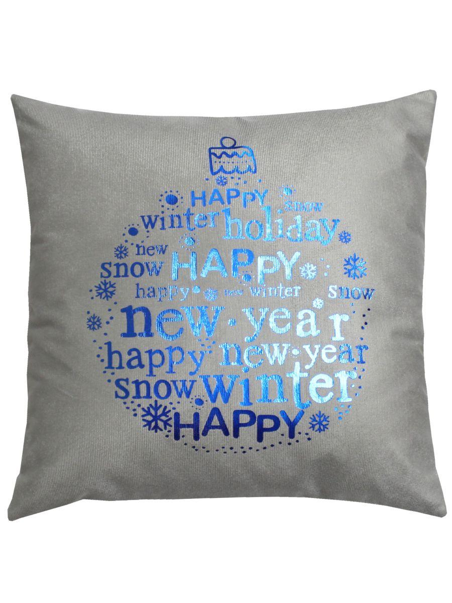 Наволочка декоративная XMAS. CHRISTMAS TOY 40x40. Каталог Матекс