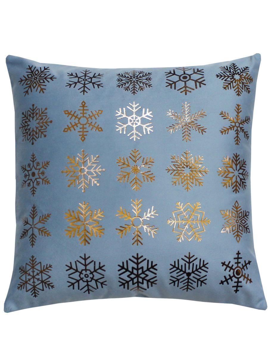 Наволочка декоративная XMAS. SNOWFLAKES 40x40. Каталог Матекс Наволочка декоративная XMAS. SNOWFLAKES 40x40. Каталог Матекс