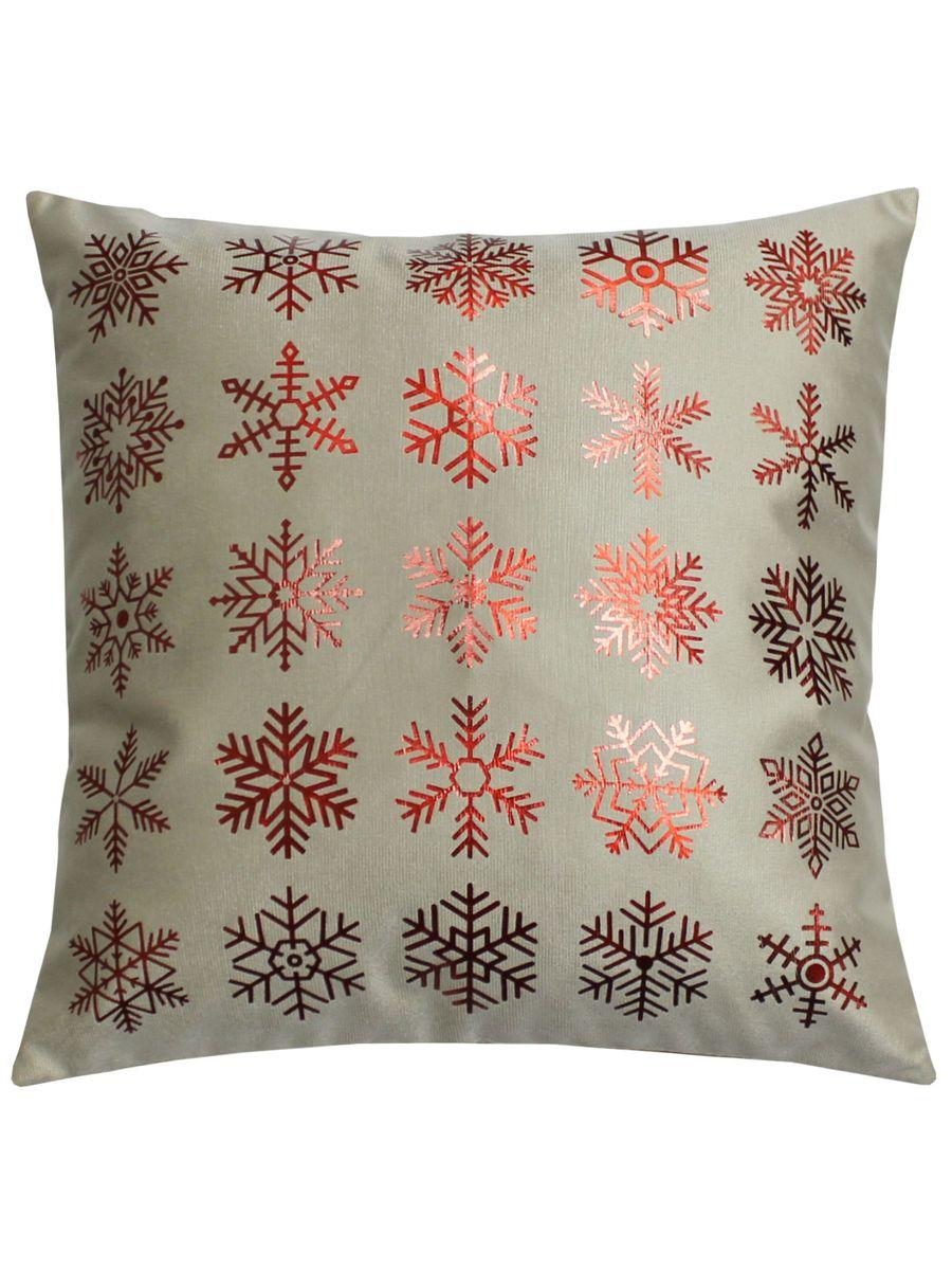 Наволочка декоративная XMAS. SNOWFLAKES 40x40. Каталог Матекс Наволочка декоративная XMAS. SNOWFLAKES 40x40. Каталог Матекс