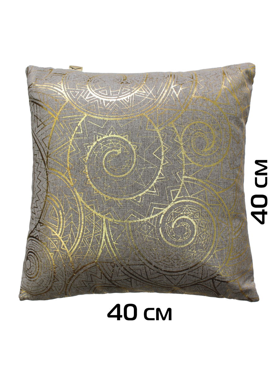 Подушка декоративная LUXURY. ВОЛНЫ 40x40. Каталог Матекс