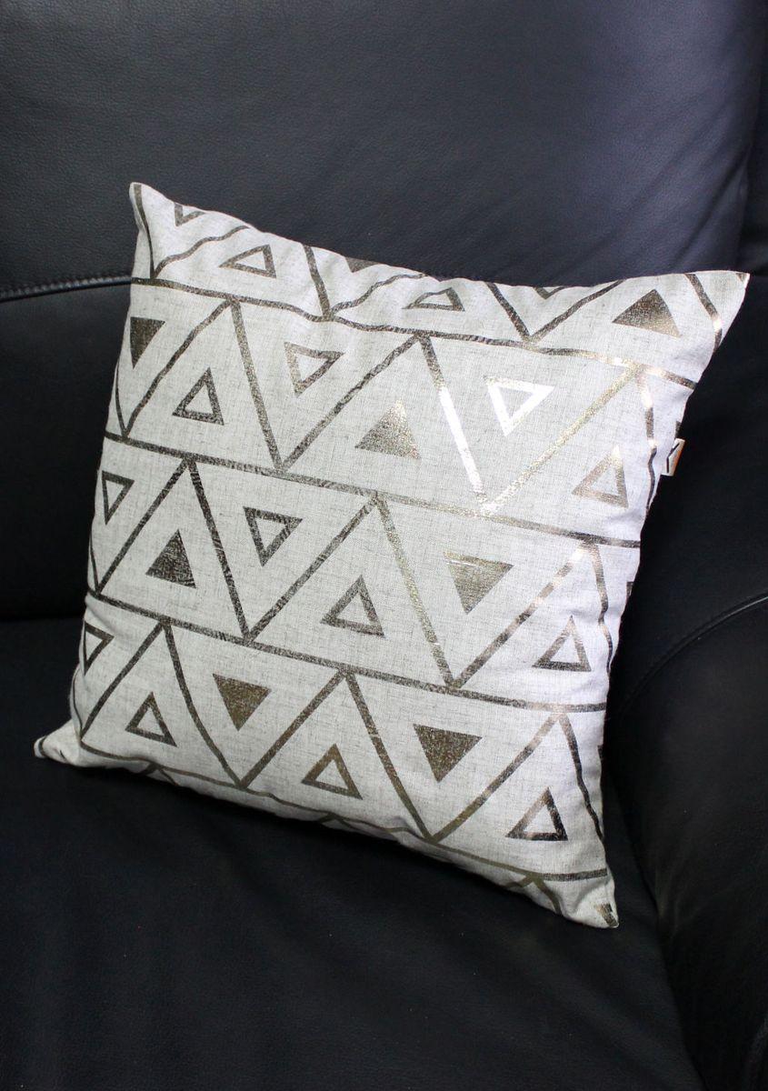 Подушка декоративная LUXURY. Треугольники ГИПНОЗ 40x40. Каталог Матекс Подушка декоративная LUXURY. Треугольники ГИПНОЗ 40x40. Каталог Матекс