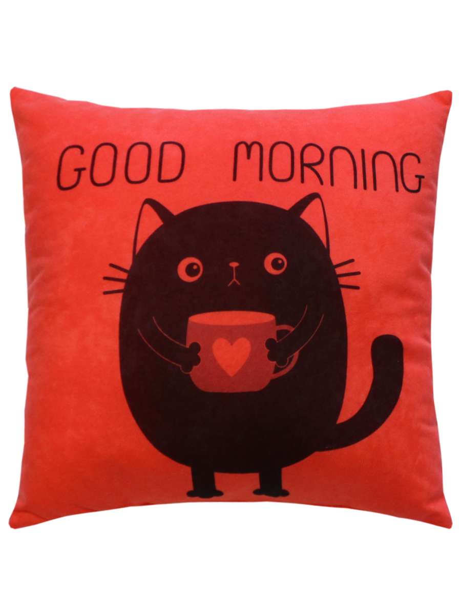 Подушка декоративная MEOW 35x35 Для дома и офиса