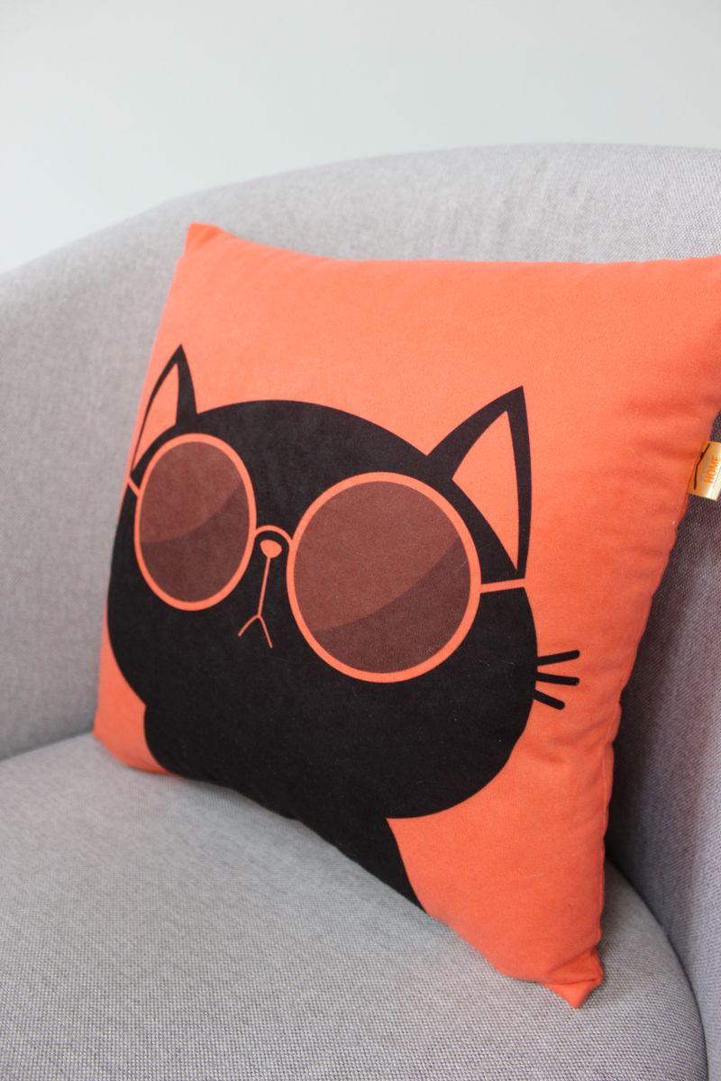 Подушка декоративная MEOW. 35x35. Каталог Матекс Подушка декоративная MEOW. 35x35. Каталог Матекс