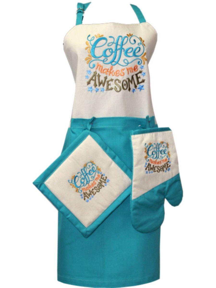 Кухонный текстиль CULINAR. ИЗДЕЛИЕ КУXОННОЕ МАТЕX. COFFEE - КОМПЛЕКТ 75x60;30x20;22,5x22,5. Каталог Матекс