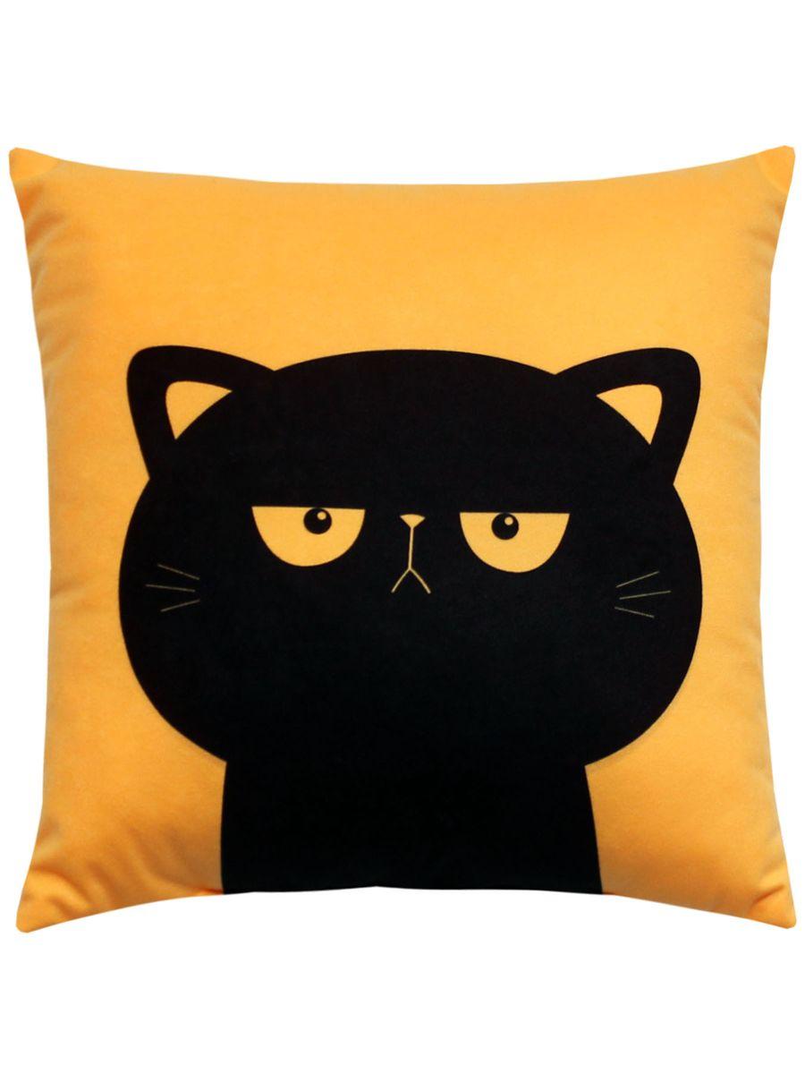 Подушка декоративная MEOW 35x35 Для дома и офиса