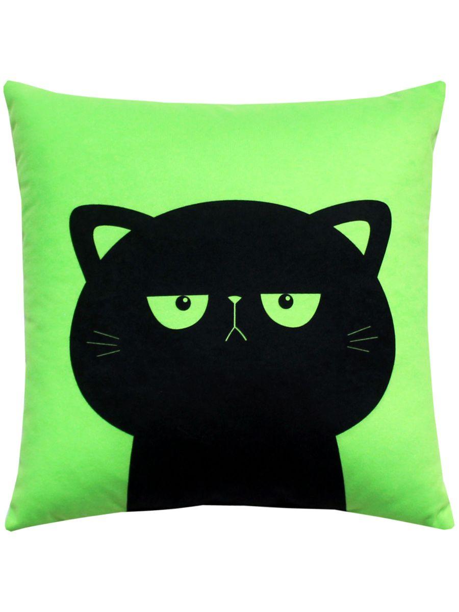 Подушка декоративная MEOW 35x35 Для дома и офиса