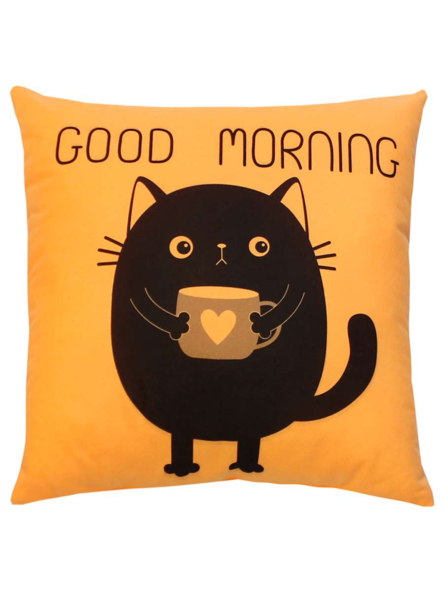 Подушка декоративная MEOW 35x35 Для дома и офиса