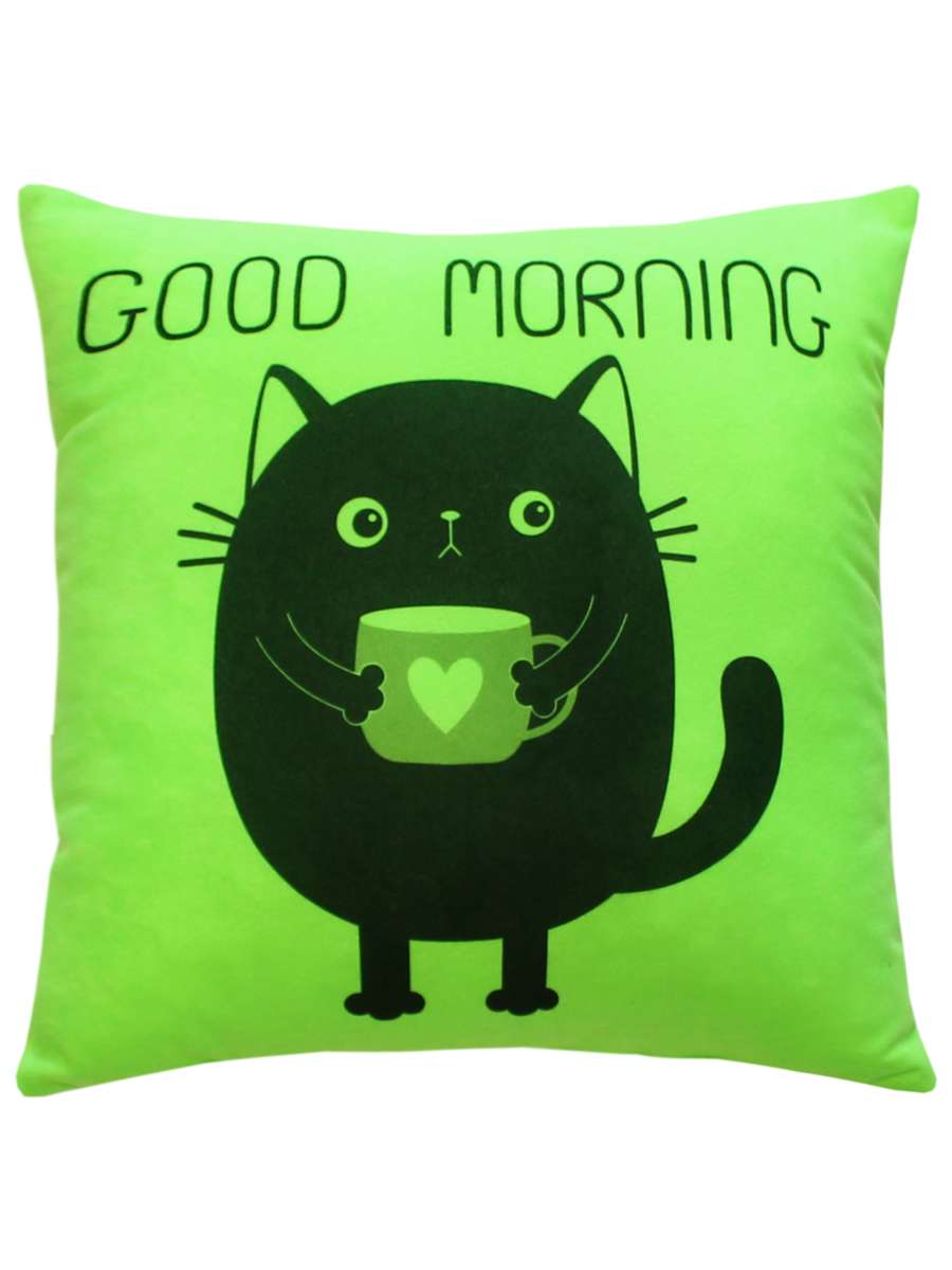 Подушка декоративная MEOW 35x35 Для дома и офиса