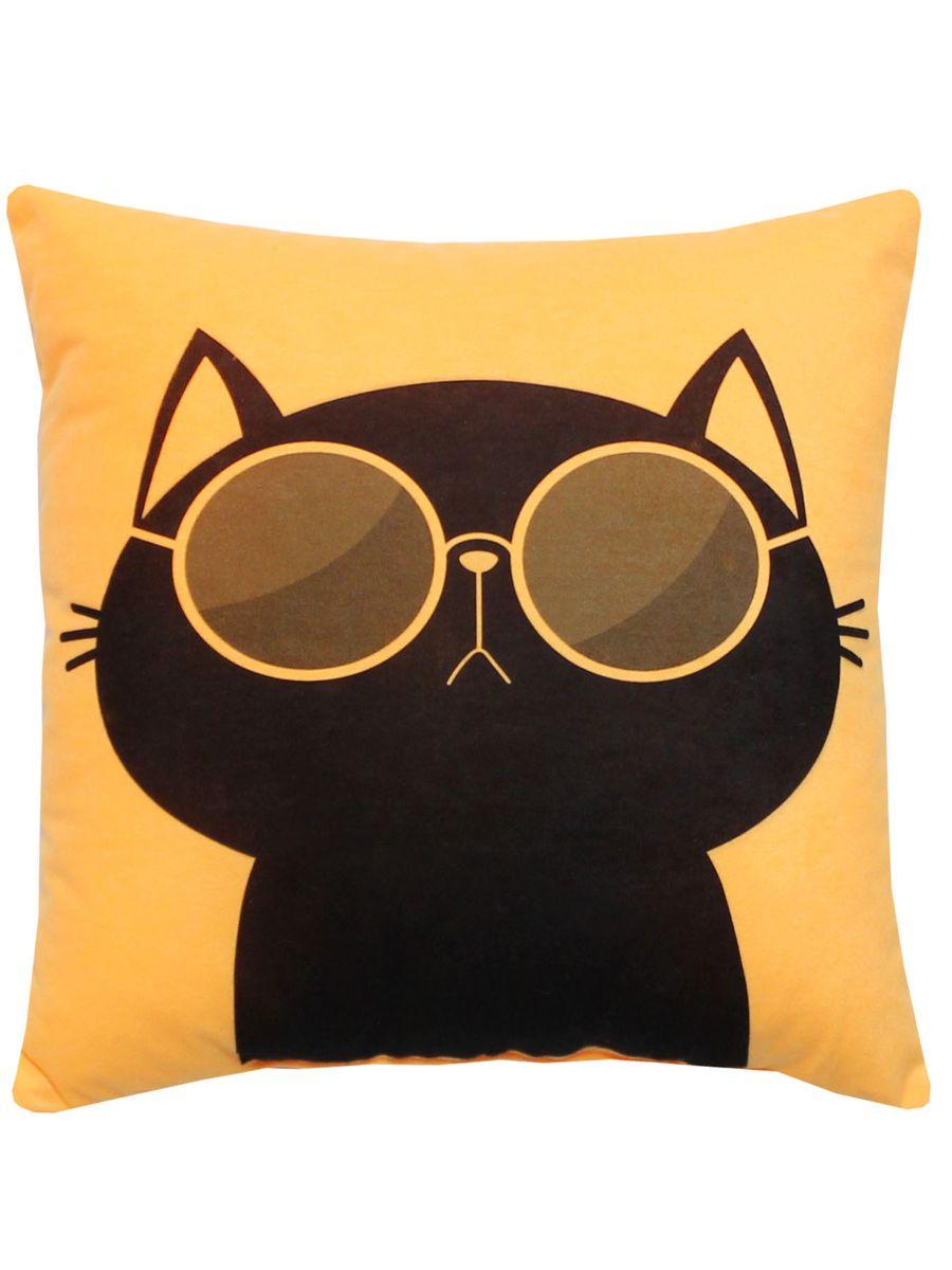 Подушка декоративная MEOW 35x35 Для дома и офиса