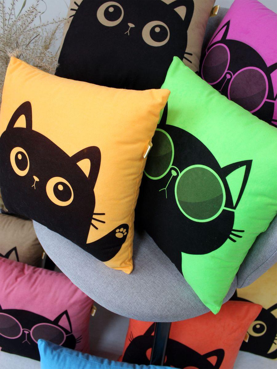 Подушка декоративная MEOW. 35x35. Каталог Матекс Подушка декоративная MEOW. 35x35. Каталог Матекс