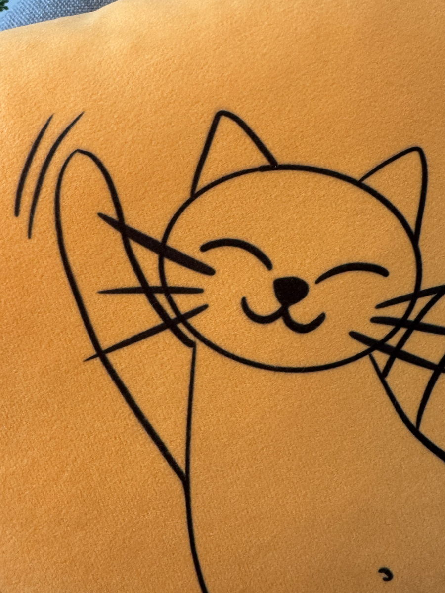 Подушка декоративная MEOW.  35x35. Каталог Матекс