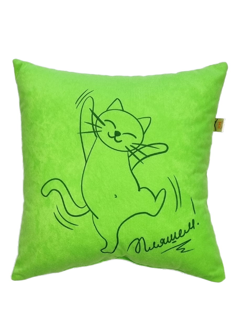 Подушка декоративная MEOW.  35x35. Каталог Матекс