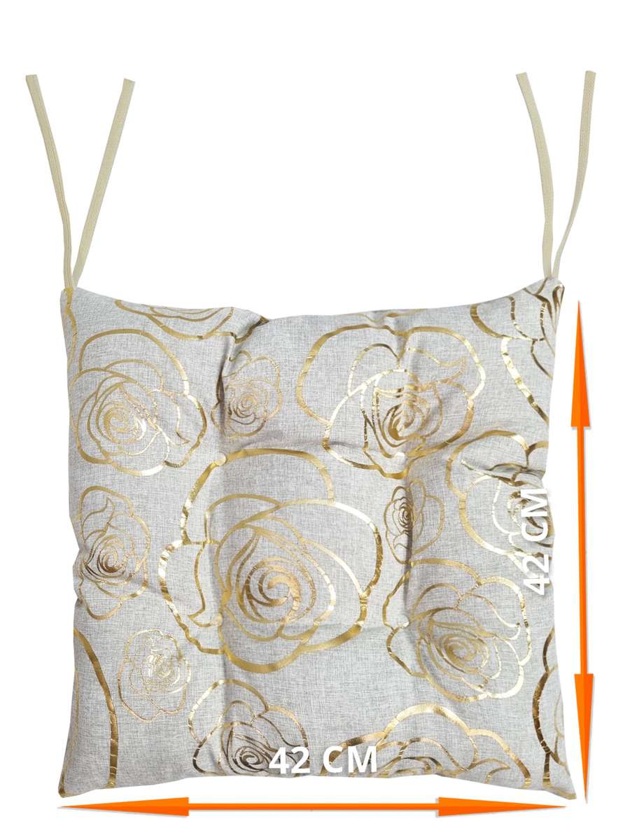 Подушка для сиденья LUXURY. РОЗОЧКИ 42x42. Каталог Матекс Подушка для сиденья LUXURY. РОЗОЧКИ 42x42. Каталог Матекс