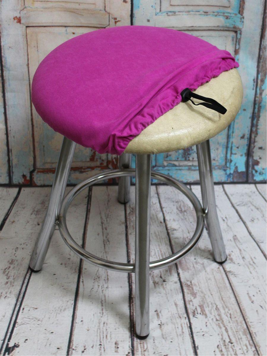 Чехол на табурет VELOURS. КОМПЛЕКТ 4 ШТ. 33x33. Каталог Матекс