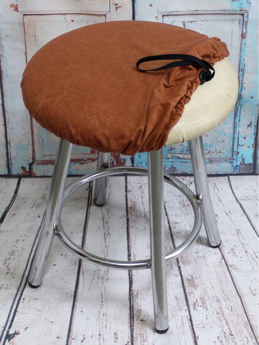 Чехол на табурет VELOURS. КОМПЛЕКТ 4 ШТ. 33x33. Каталог Матекс