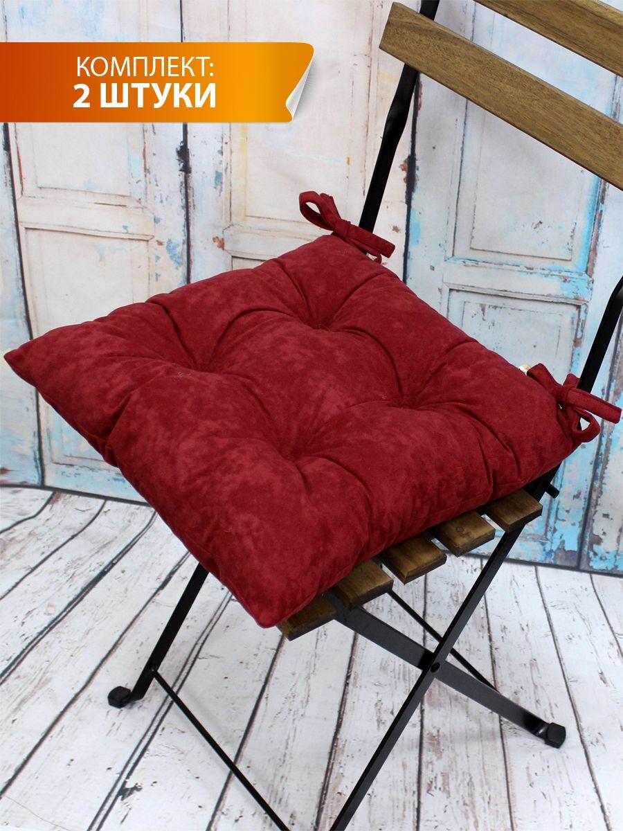 Подушка для сиденья VELOURS 42x42 Для дома и офиса
