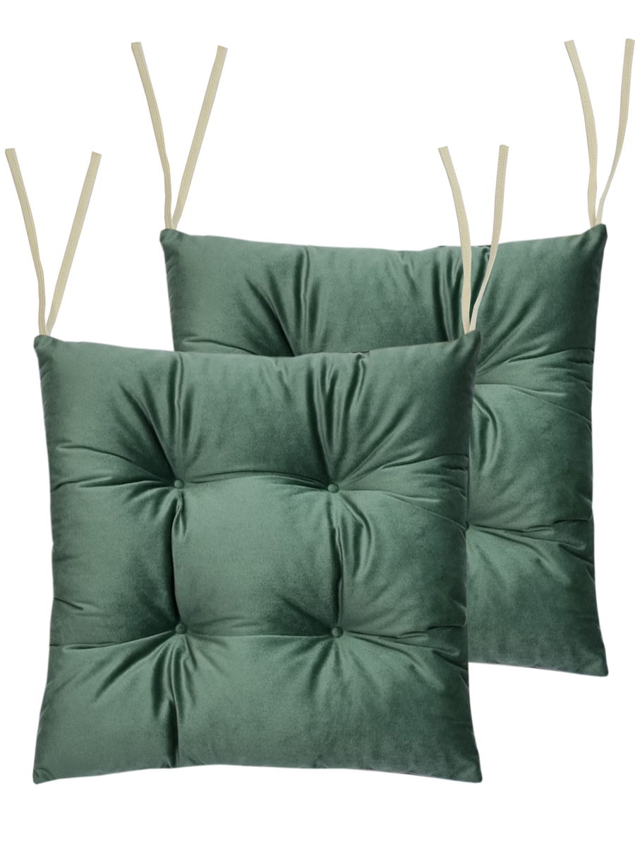 Подушка для сидения VELOURS. КОМПЛЕКТ 2 ШТ. 42x42. Каталог Матекс