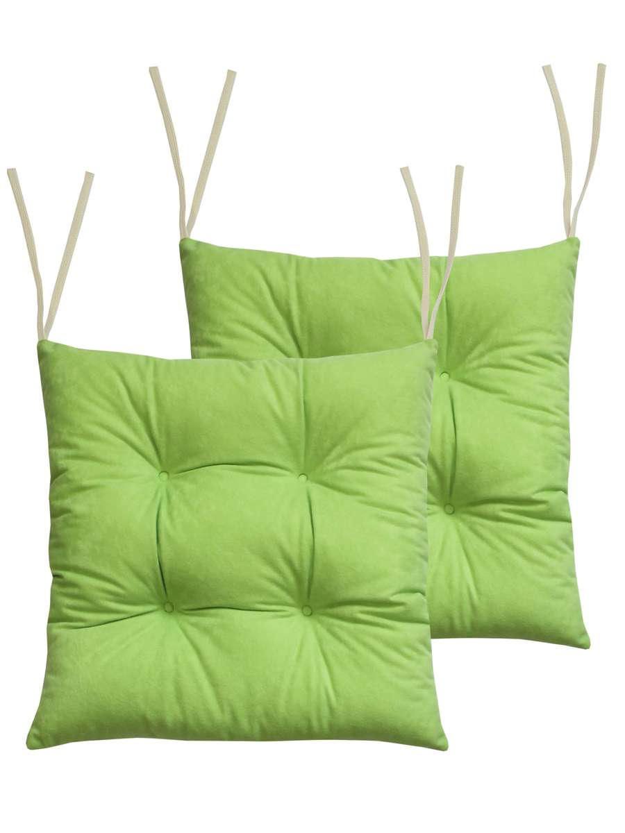 Подушка для сидения VELOURS. КОМПЛЕКТ 2 ШТ. 42x42. Каталог Матекс