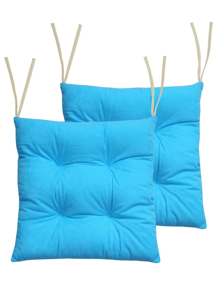 Подушка для сидения VELOURS. КОМПЛЕКТ 2 ШТ. 42x42. Каталог Матекс