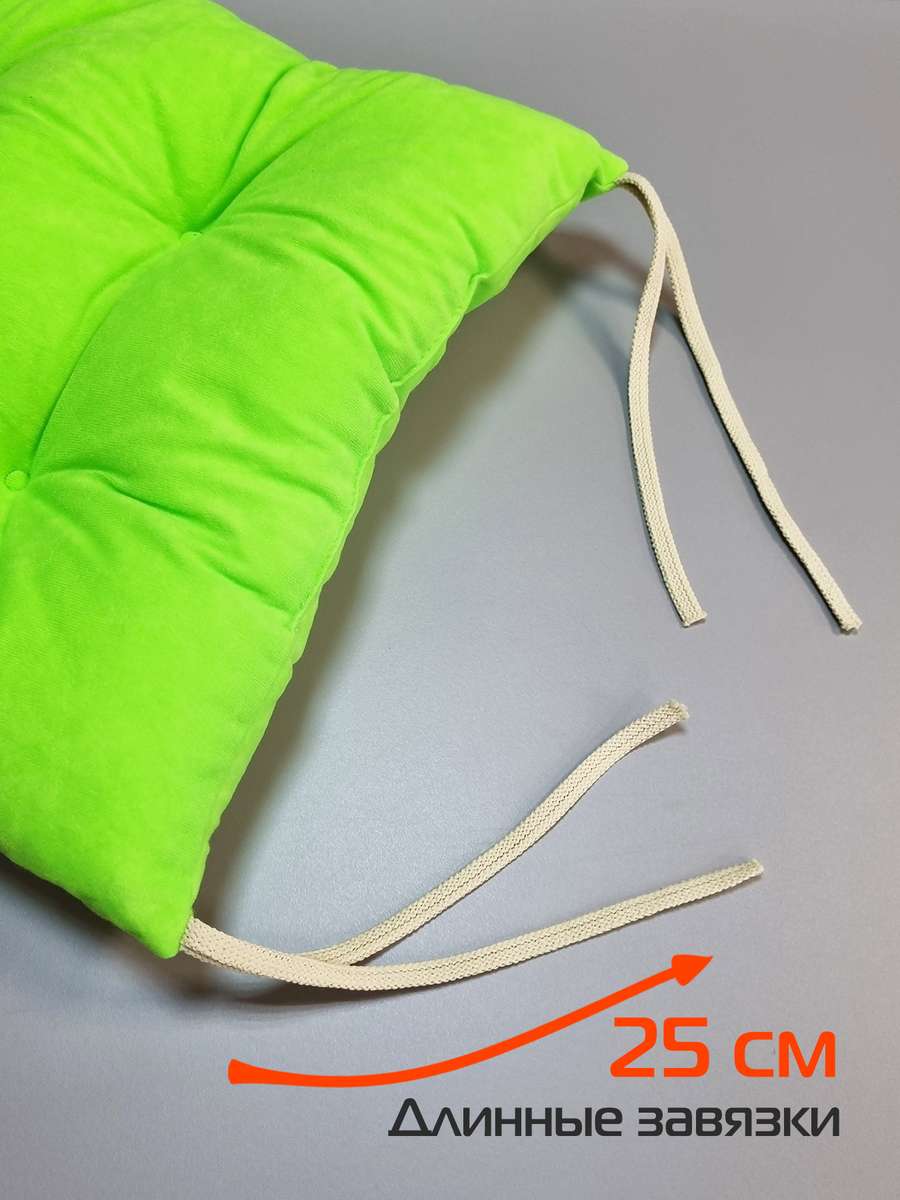 Подушка для сидения VELOURS. КОМПЛЕКТ 2 ШТ. 42x42. Каталог Матекс