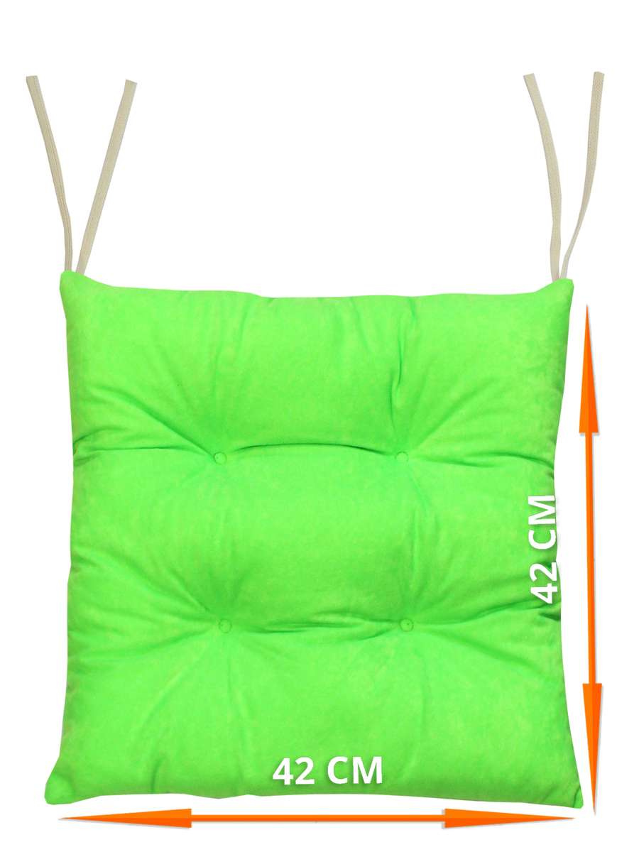 Подушка для сидения VELOURS. КОМПЛЕКТ 2 ШТ. 42x42. Каталог Матекс