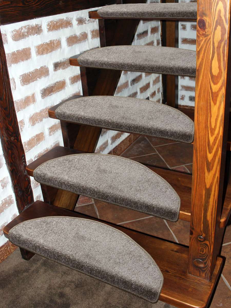 Коврик на ступеньки STEP. КОМПЛЕКТ 5 ШТ. 23x65. Каталог Матекс