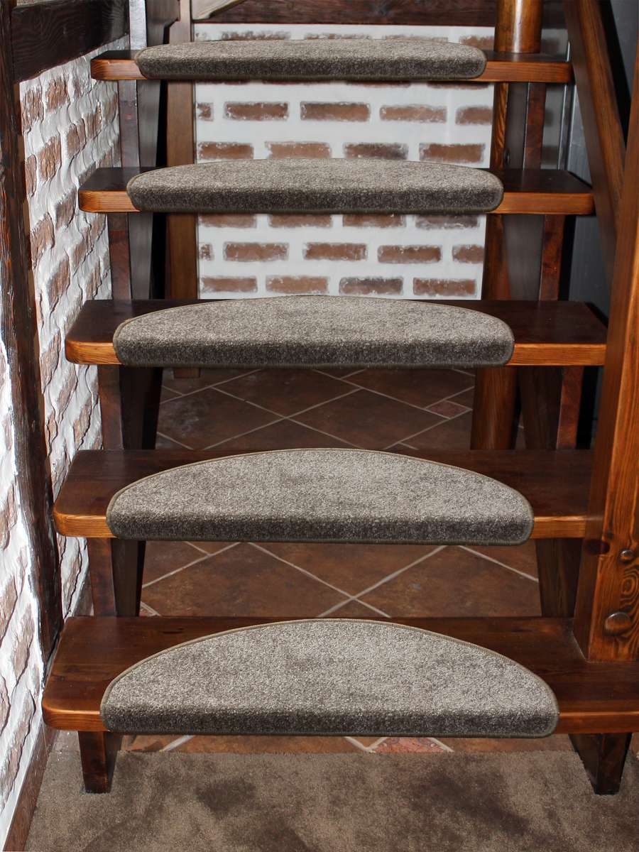 Коврик на ступеньки STEP. КОМПЛЕКТ 5 ШТ. 23x65. Каталог Матекс