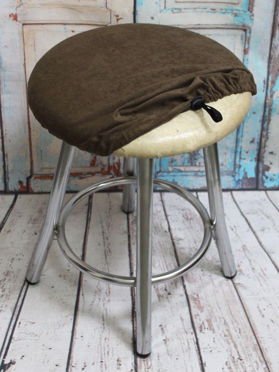 Чехол на табурет VELOURS. КОМПЛЕКТ 2 ШТ. 40x40. Каталог Матекс