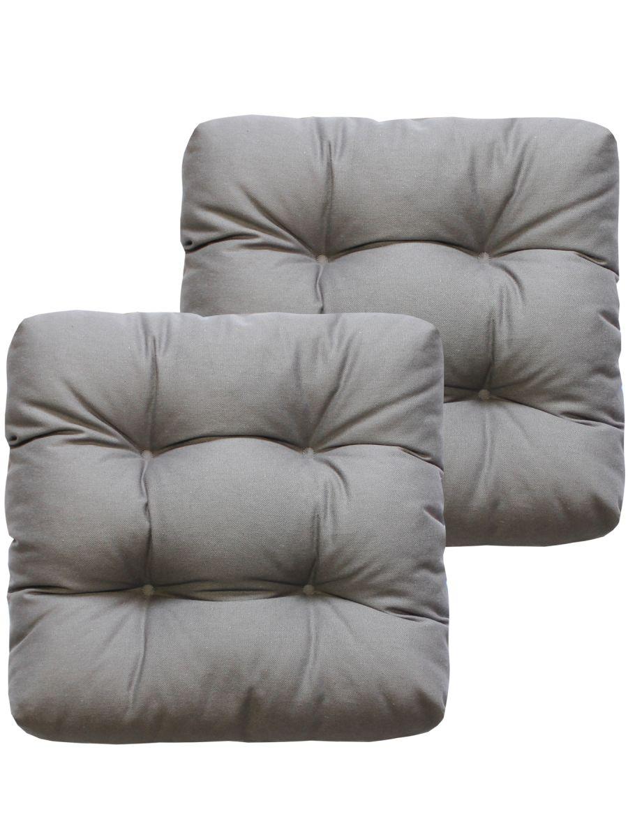 Подушка для сидения MONOCHROME. КОМПЛЕКТ 2 ШТ. 42x42. Каталог Матекс