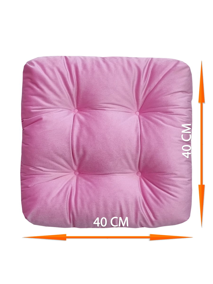 Подушка для сидения VELOURS.  40x40. Каталог Матекс